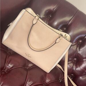Kate Spade Beige Satchel Bag